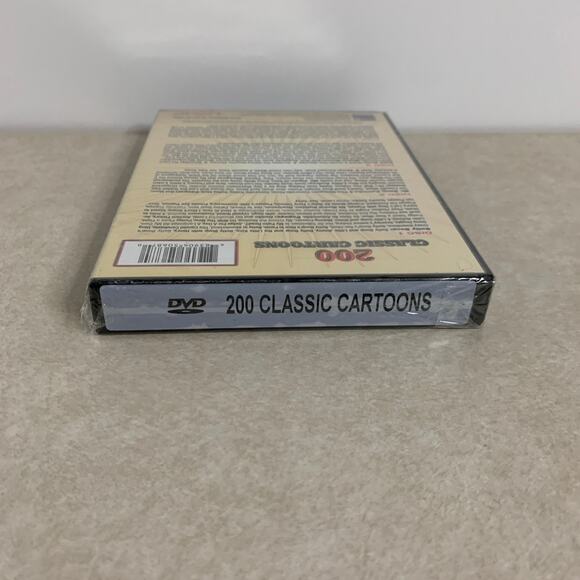 200 CLASSIC CARTOONS COLLECTION Betty Boop/Popeye/Felix/Casper DVD NEW/SEALED - Picture 4 of 5
